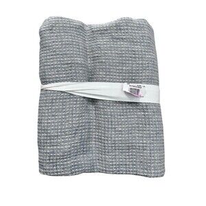 Pottery Barn PB Chambray Belgian Flax Linen Waffle bed Sham King pillow cover